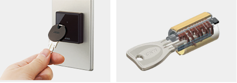 ノンタッチキー PRシリンダーキー